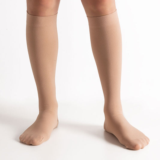 MX Care Compression Stockings 20-30mmHg Socks for Swelling & Tired Legs, Travel Support Closed-toe Style Knee Length for Men & Women Speed-up Circulation & Recovery, Reduces Varicose Veins