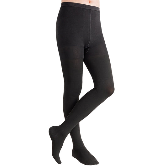 MX Care Compression Stockings 20-30mmHg Leggings for Swelling & Tired Legs, Travel Support Closed-toe Style Pantyhose Waist length for Women Speed-up Circulation & Recovery, Reduces Varicose Veins