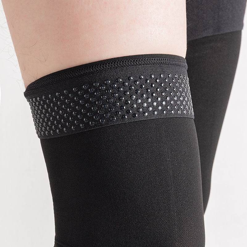 MX Care Compression Stockings 20-30mmHg Socks for Swelling & Tired Legs, Travel Support Closed-toe Style Thigh Length for Men & Women Speed-up Circulation & Recovery, Reduces Varicose Veins